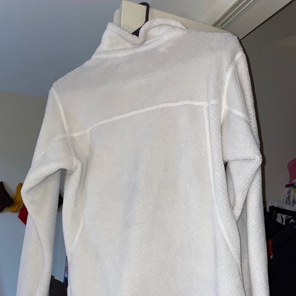 Cream/White Patagonia Quarter Fleece - Picture 4 of 4